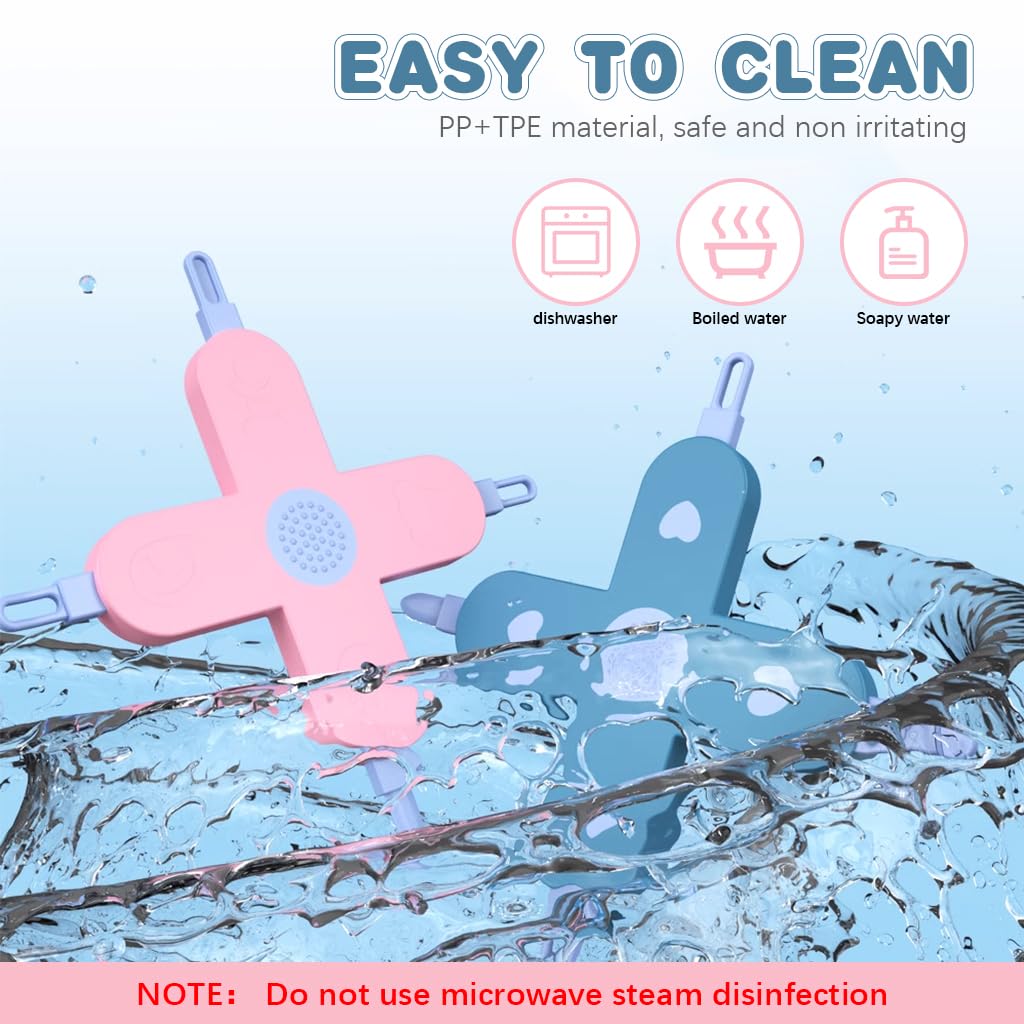 SNOWIE SOFT Baby Nose Cleaner for Newborn Care with 4 in 1 Tips and Soft PP TPE Material