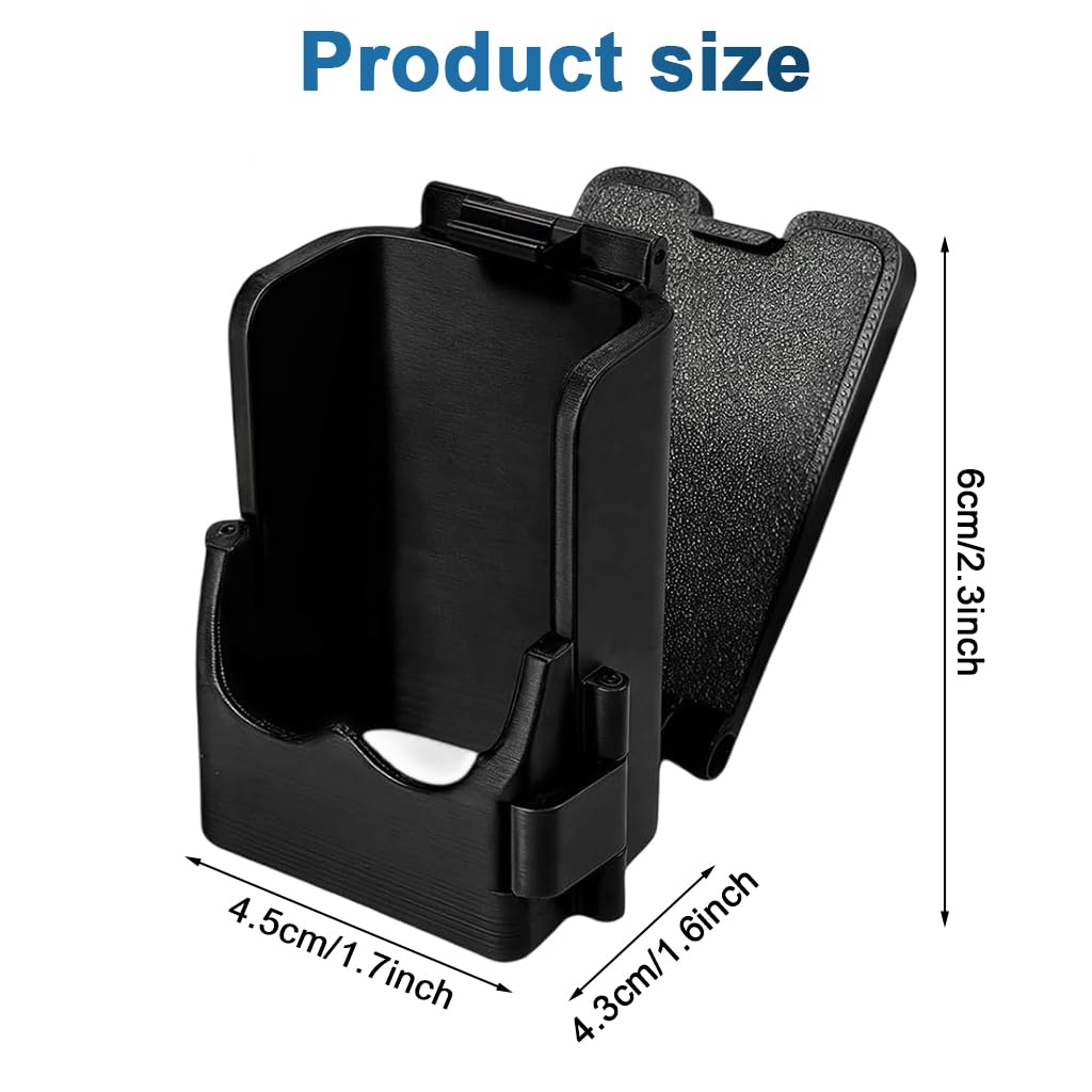 ZORBES Magnetic Wall Mount Folding Bracket for Pocket 3 featuring Ultra Strong Base | Adjustable PC Holder for Portable Outdoor Filming