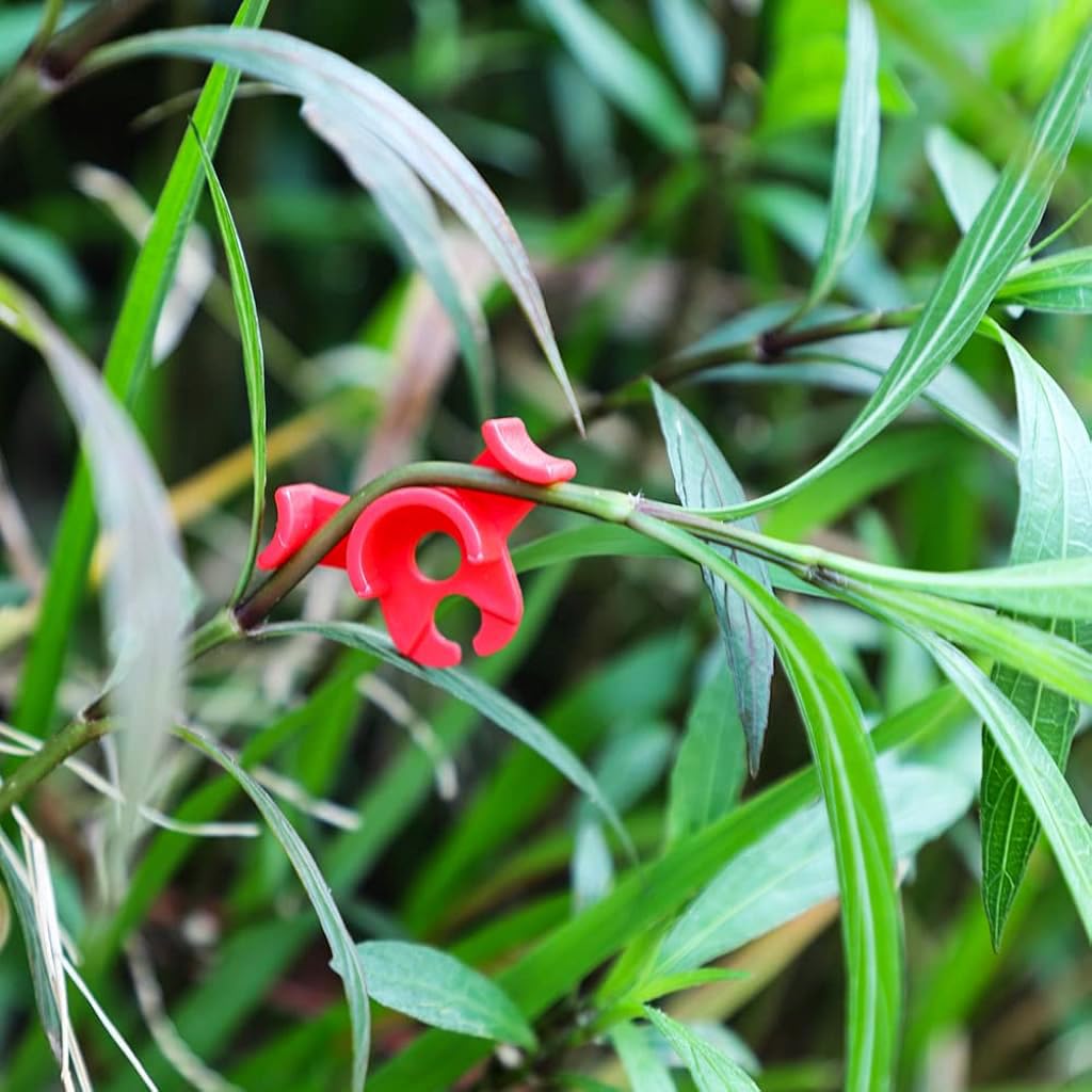 HASTHIP Plant Branch Benders for Stem Training with Dual Slot Design 30 pcs | Lightweight Plastic Clips