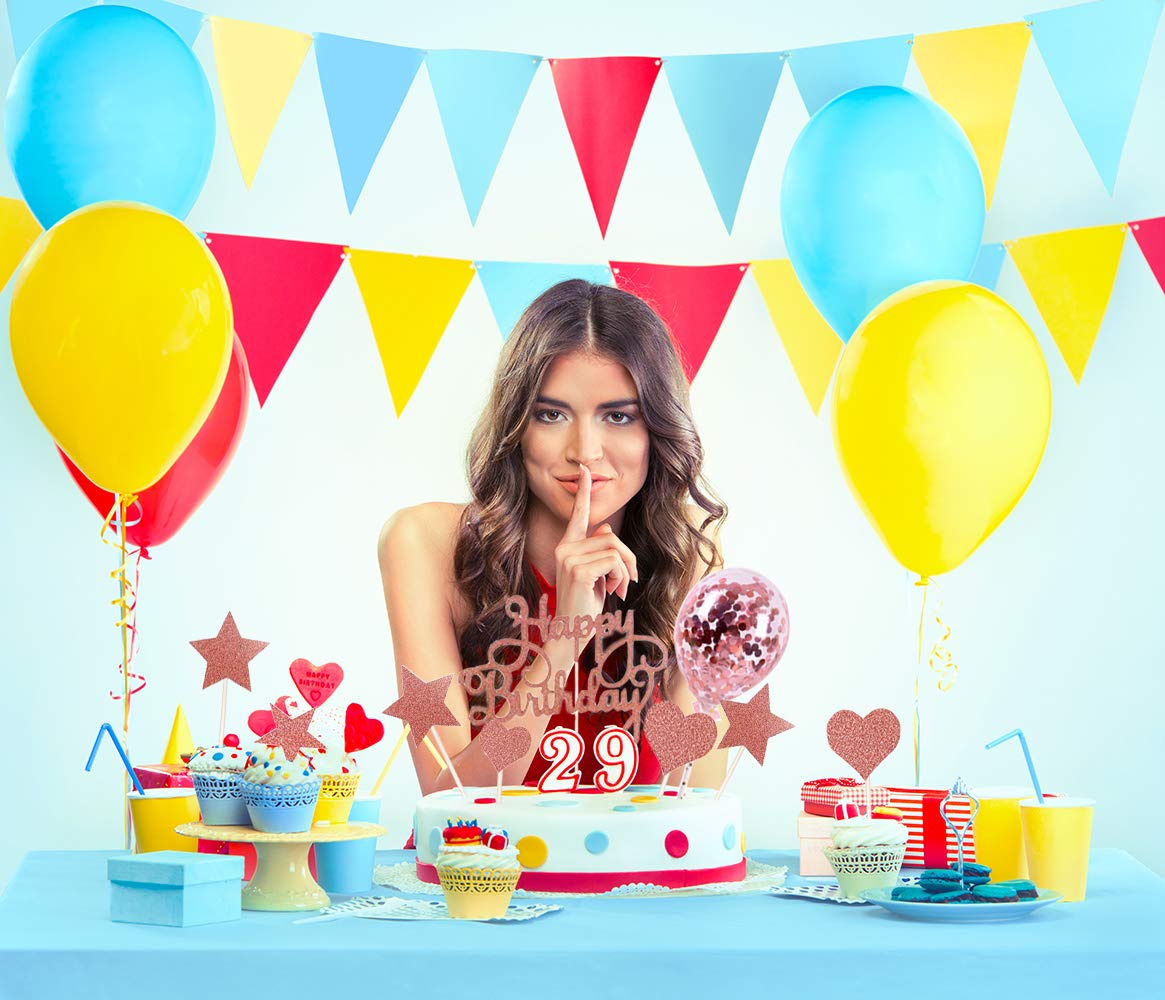 ELEPHANTBOAT Nail Sequins Kit for DIY Nail Art with 12 Grid Gold and Pink Flower Glitter | Heart and Butterfly Decoration Supplies