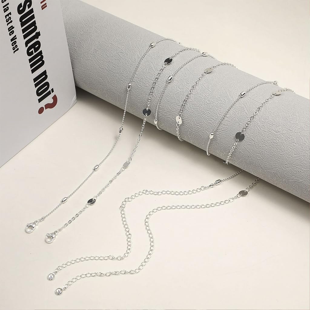 SANNIDHI Waist Chain for Women with 2 Layer Coin Sequin Design in Silver 26.5–33 inch | Beach and Party Jewelry
