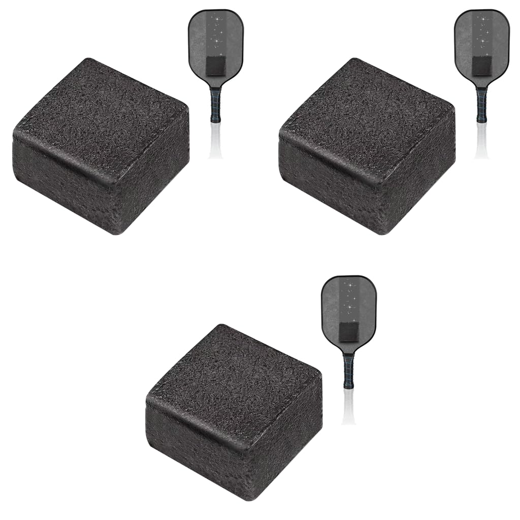Proberos Pickleball Paddle Rubber Eraser for Quick Stain Removal 5x5x2.5cm 3pcs | Raw Carbon Fiber Paddles