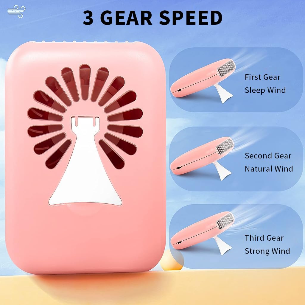 HANNEA® Eyelash Fan Mini Lash Fan for Eyelash Extension Portable Lash Fan Dryer Handheld Rechargable USB Eyelash Fan with 3 Adjustable Speed Cooling Air Fan Eyelash Extension Application