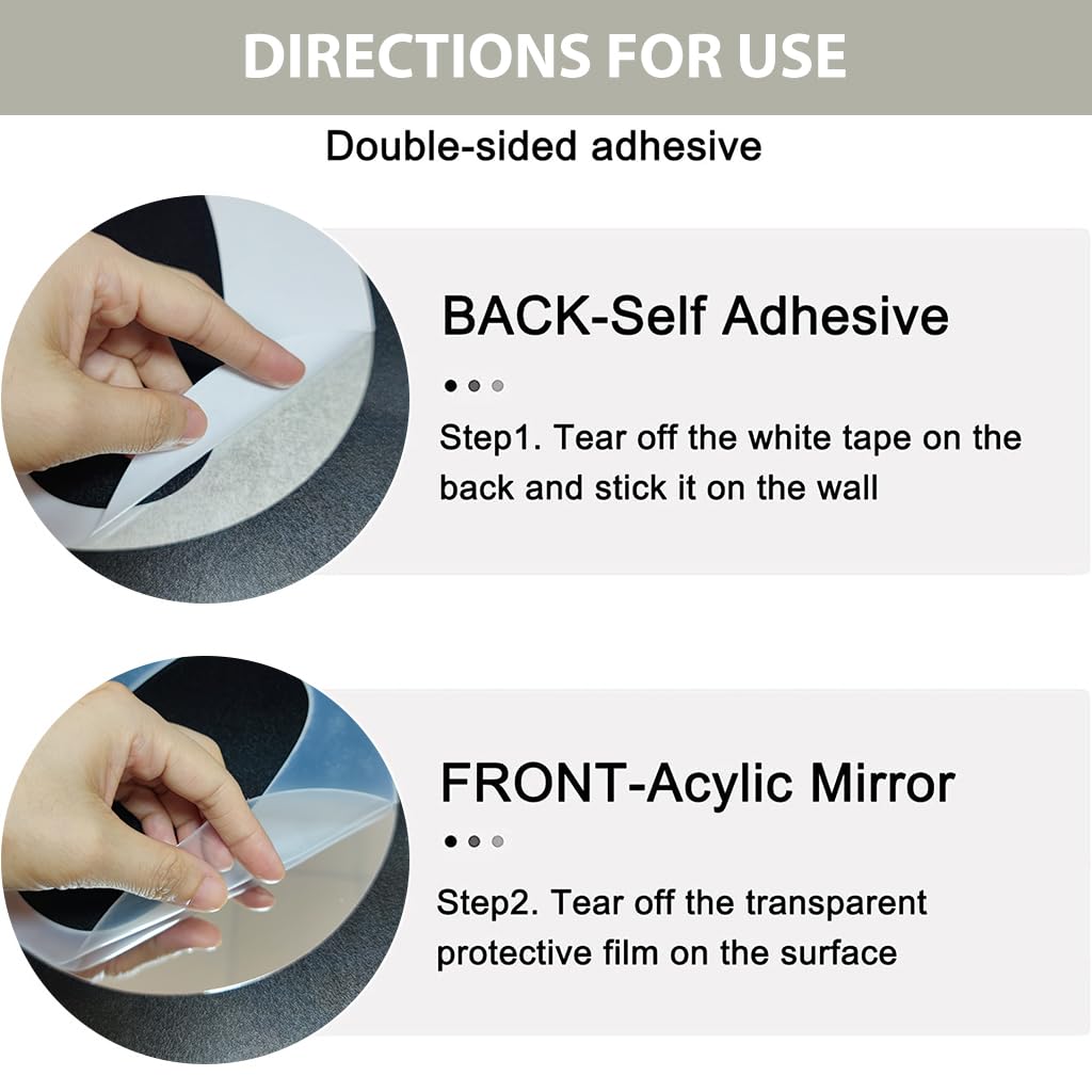 Supvox Wall Sticker for Home Decor featuring Acrylic Mirror Butterfly Design Silver 5 Pcs