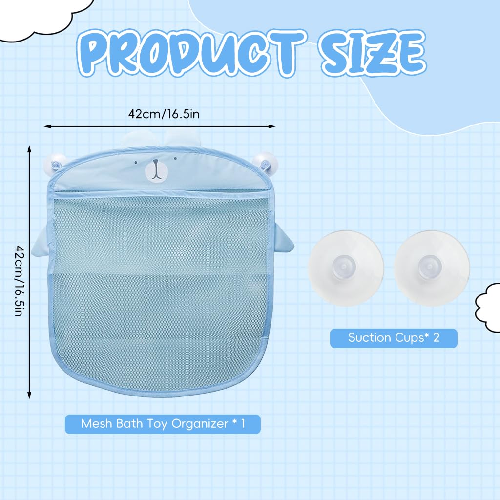 PATPAT Bathroom Shower Caddy Bag for Toiletries with Dual Hanging Loops and Quick Dry Mesh