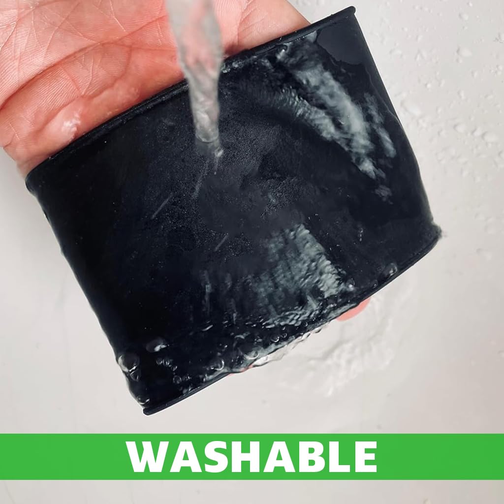 PROBEROS Silicone Shin Guard Straps for Training with 60mm Loop | Kids and Teens Ankle Support