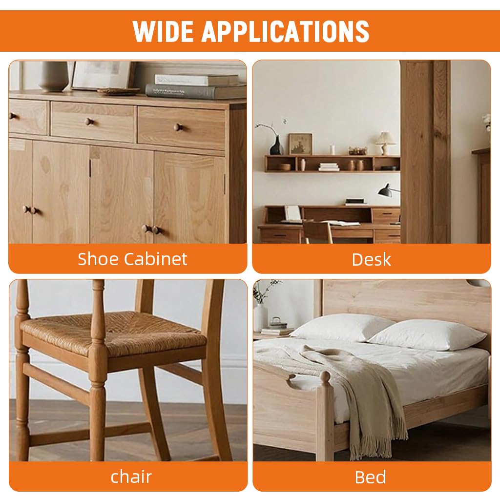 Serplex Hammer Head Nuts for Furniture Assembly with Cross-Hole Design | 30 Pcs Zinc Alloy Set