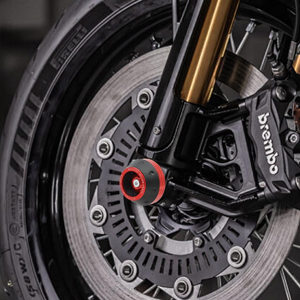 STHIRA Front Fork Frame Sliders for Motorcycles with CNC Aluminum Build | Easy Installation