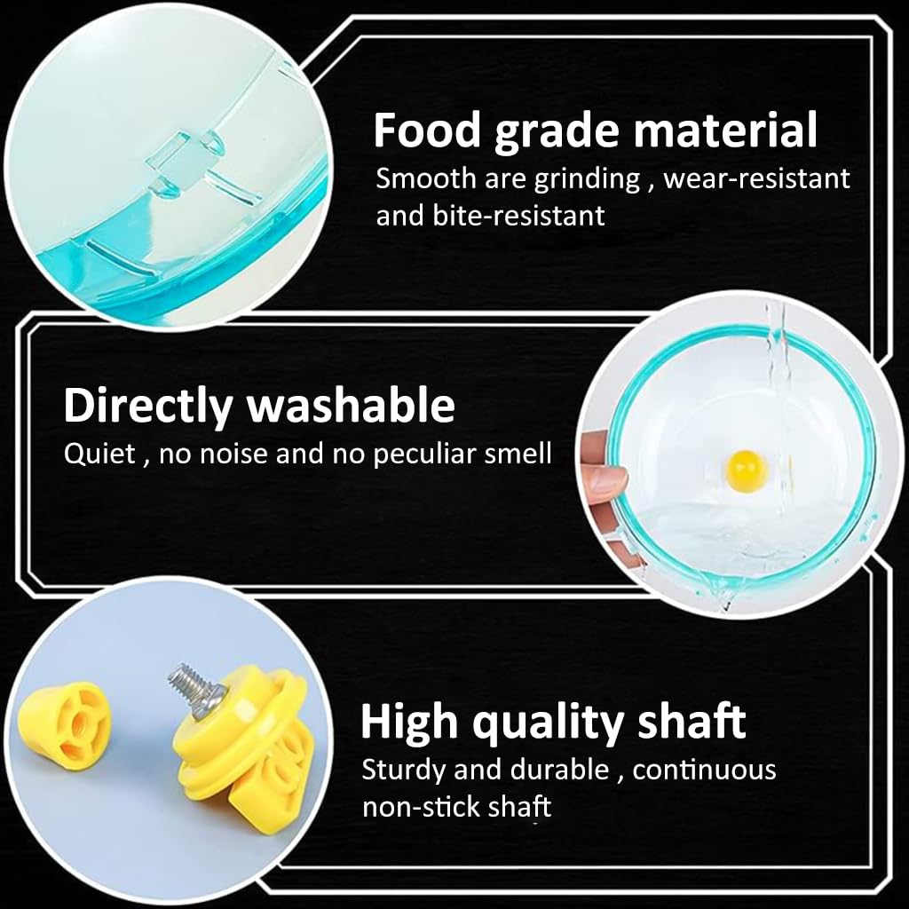 HASTHIP Hamster Wheel for Cage with Silent Bearings and Ridges | 5.5 in Plastic Wheel