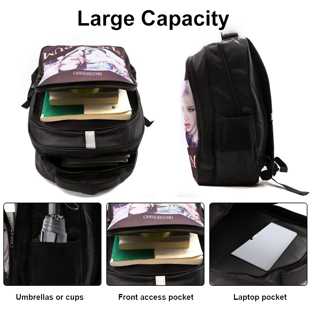 PALAY Blackpink Backpack for School and Travel featuring Ergonomic Shoulder Straps | 42×31×18 cm Laptop Bag