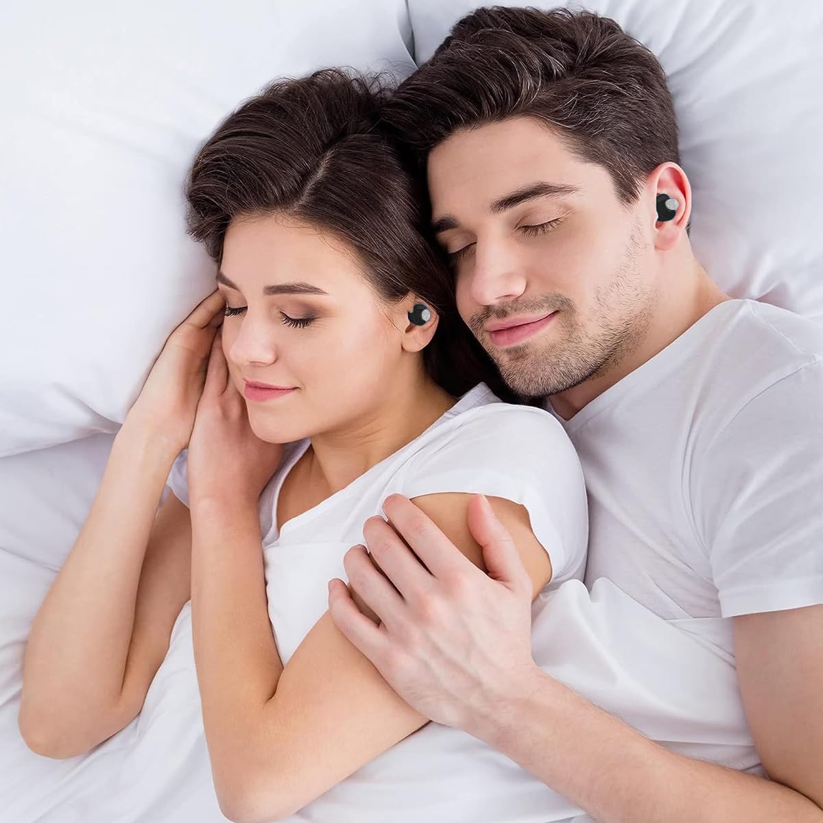 HANNEA Ear Plugs for Sleeping with Triple Layer Noise Reduction | 3 Pairs Soft Silicone Reusable Set