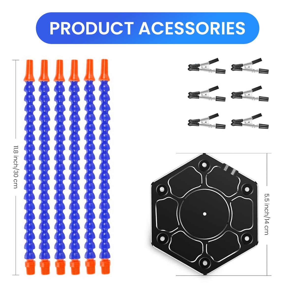 Serplex Adjustable PCB Holder for Circuit Board Soldering with 360° Rotation and Iron Pen Slot