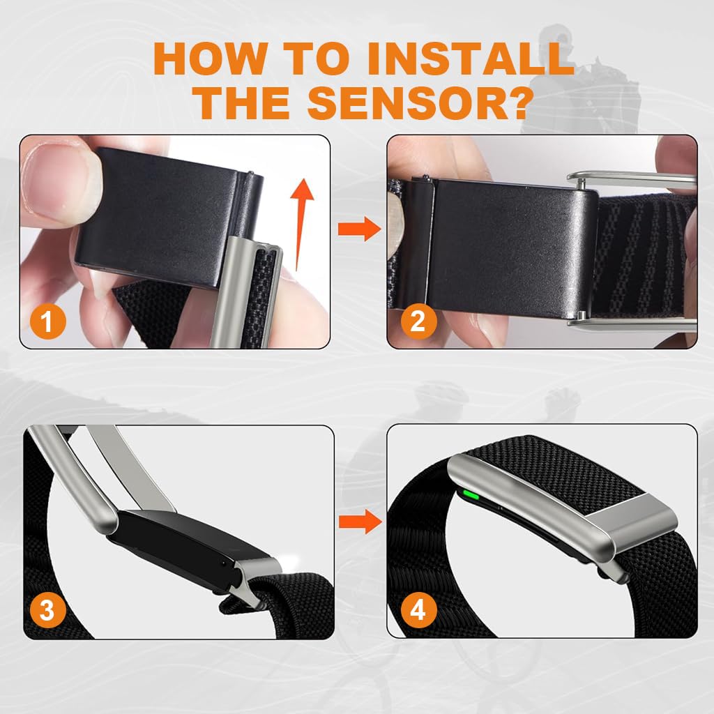 PROBEROS Compatible Watch Band for WHOOP 5.0 and 4.0 featuring Adjustable Metal Buckle | Soft Stretchy Woven Polyester Strap