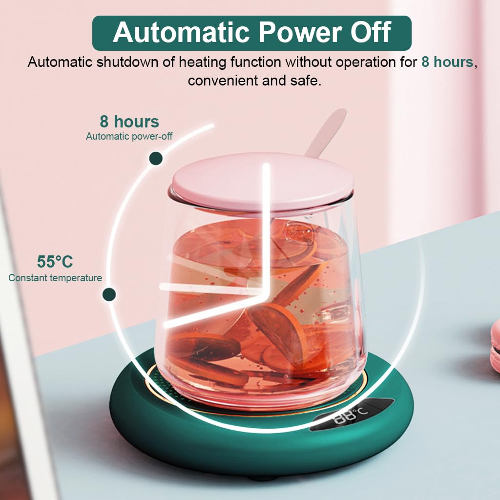 Supvox Milk Warmer with LCD Digital Temperature Display featuring 55–75°C Adjustable Settings