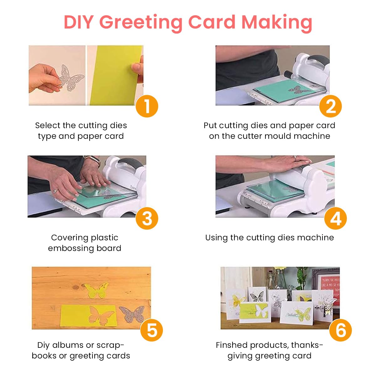 HASTHIP Leaf Metal Die Cuts for Scrapbooking and Card Making featuring 8pcs Stencil Set | Reusable Metal Templates for DIY Crafts