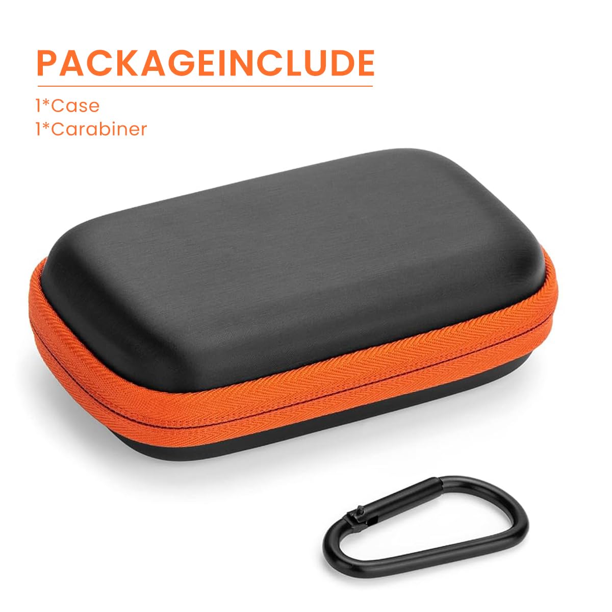 ZORBES Carrying Case for SanDisk SSD featuring Shock Proof Honeycomb EVA Design 13.8×7.7×4.2cm