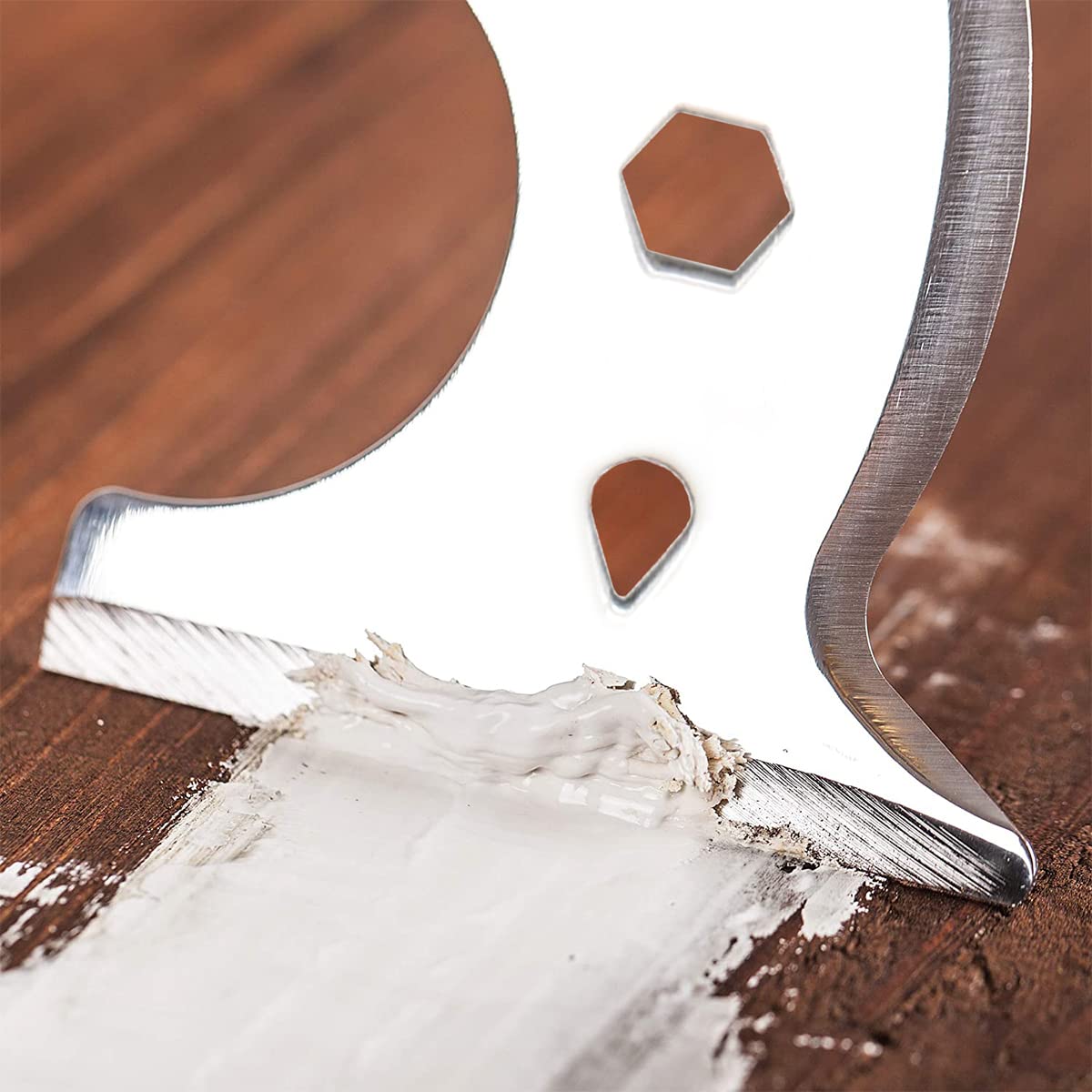 Supvox Putty Knife for Drywall Finishing with 13 in 1 Design and Stainless Steel Blades | 2PCS