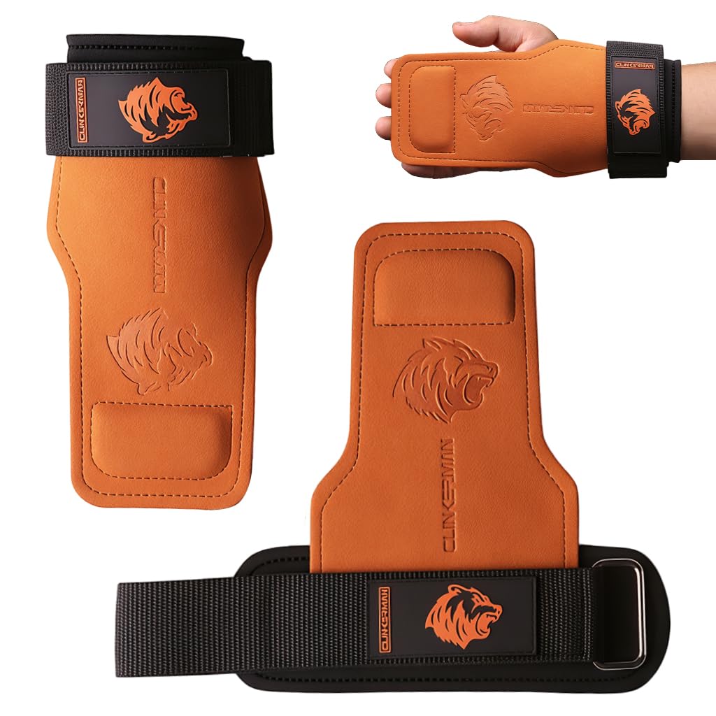 PROBEROS Wrist Strap for Weightlifting with 3.14 in Width and Ergonomic Padded Support | Brown