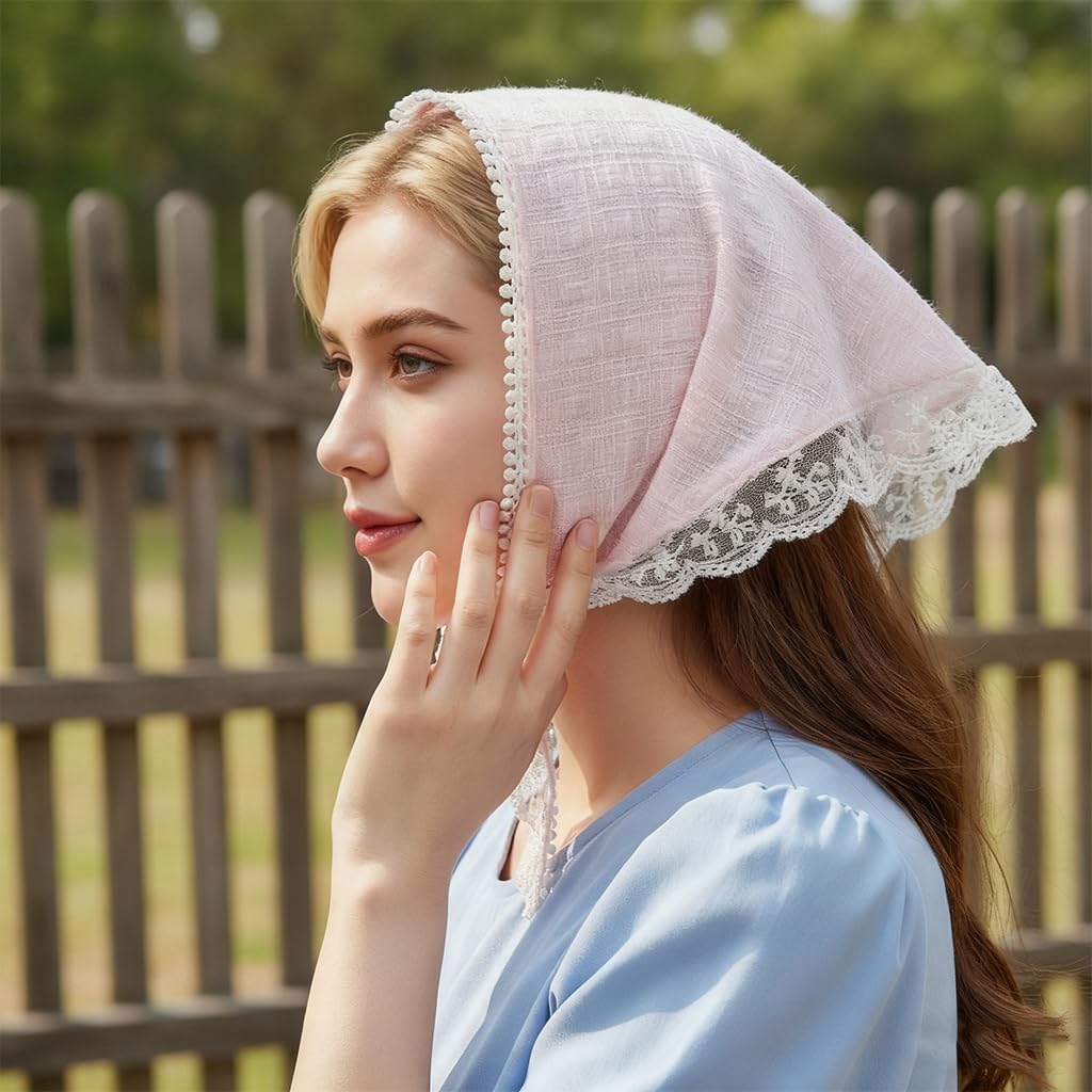 Zibuyu Hair Scarf Headband for Women featuring Lace Bandana Style and Elegant Design
