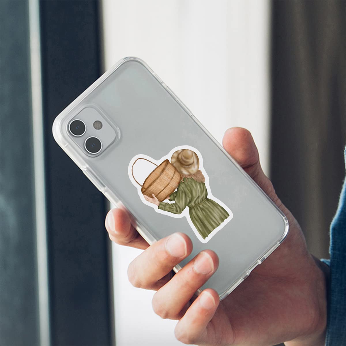 HASTHIP Vintage Stickers for Scrapbooking and Journals with 50Pcs Self Adhesive PVC Set | DIY Craft Embellishment Supplies