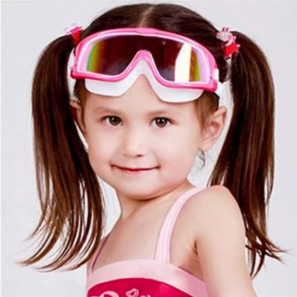 PROBEROS Swimming Goggles for Kids with Anti-fog UV Protection and Leakproof Silicone Frame | Adjustable Strap for Boys and Girls 4–16 Years