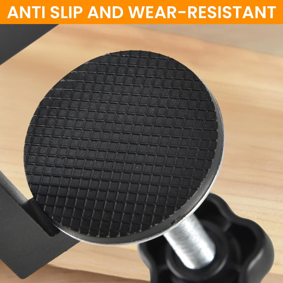 Serplex Woodwork C Clamps for DIY and Metalworking featuring Screw Mechanism and 2pcs Carbon Steel Design