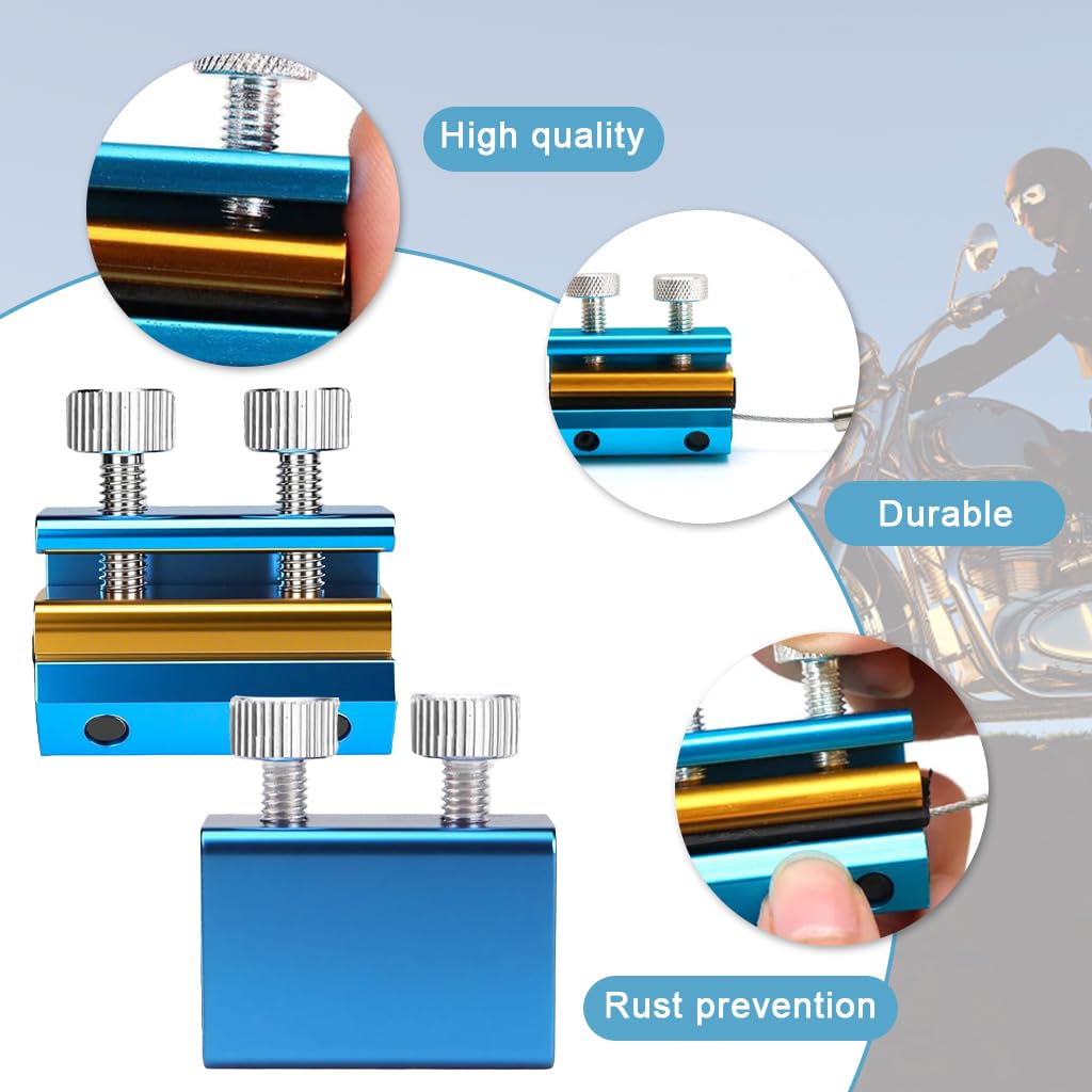 STHIRA Cable Luber Tool for Motorcycles and Bicycles with Dual Knob Design | Aluminum Build