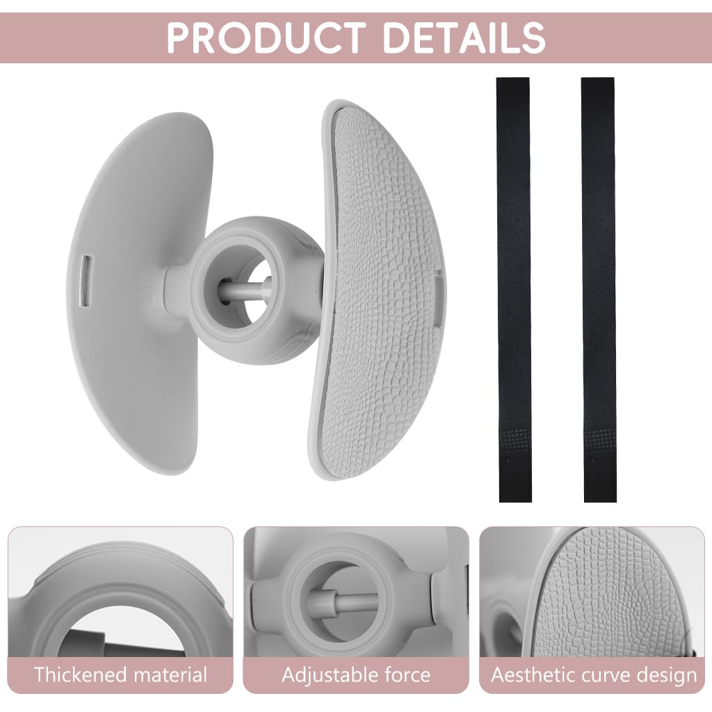 Proberos Pelvic Thigh Exerciser for Inner Thigh and Hip Training with 8–20kg Adjustable Resistance | Rotatable EVA Pad and Durable PP Build