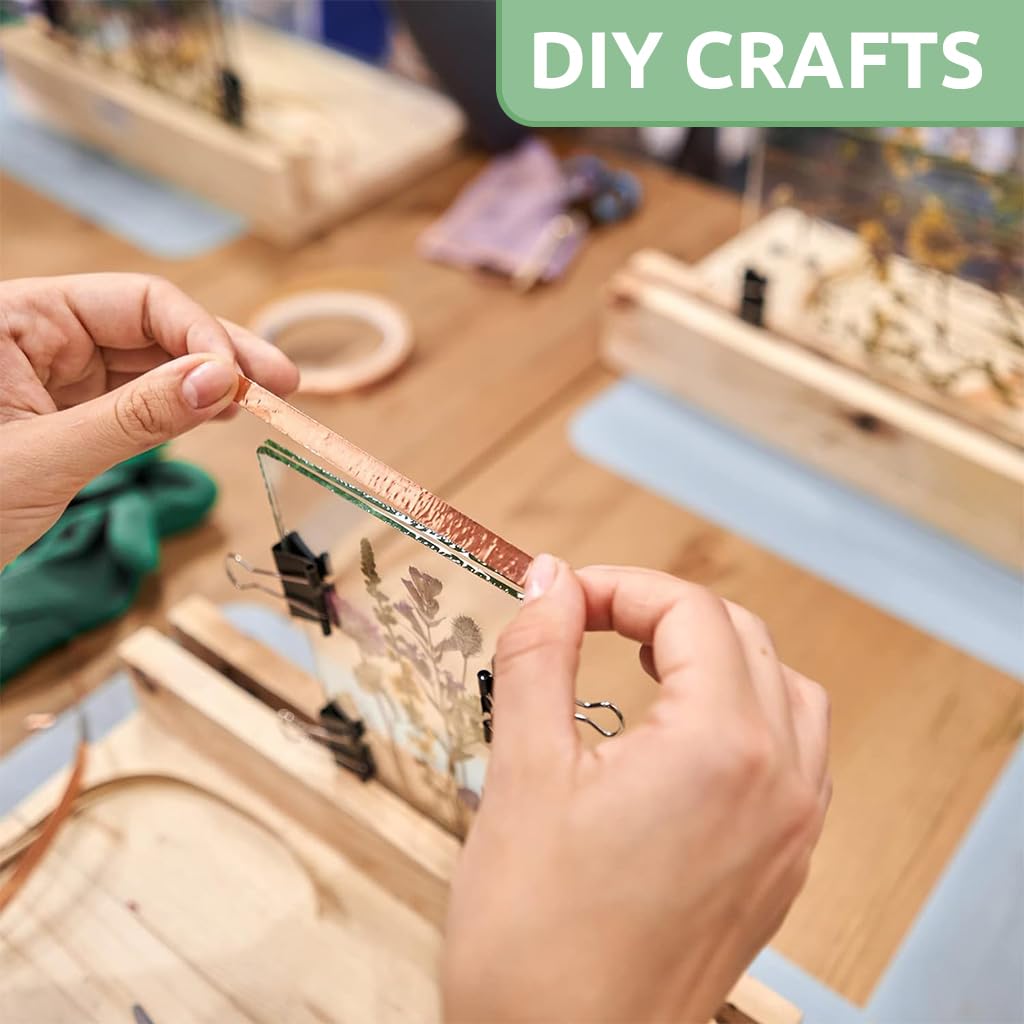 HASTHIP Copper Foil Tape for Electromagnetic Shielding with Self-Adhesive Backing 2cm x 20m