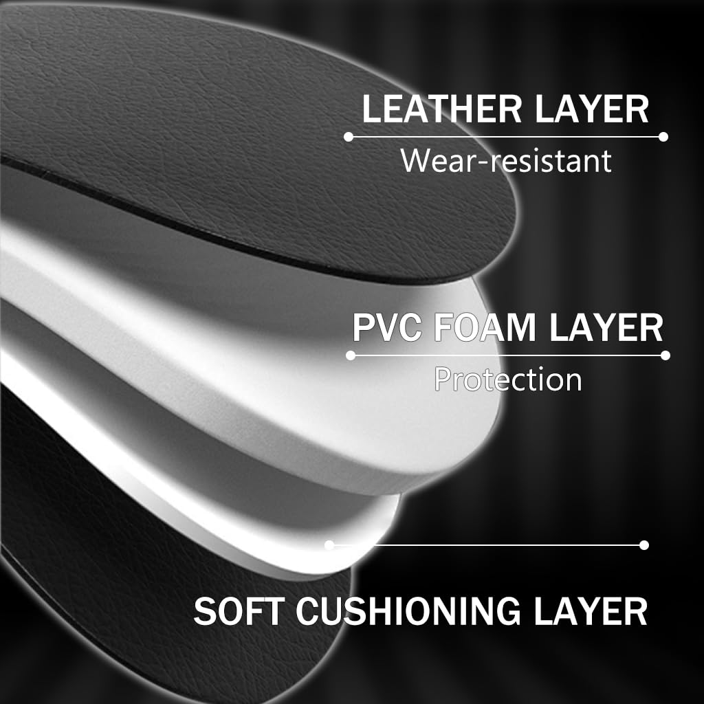 Proberos Boxing Gloves for Teens and Kids with 3 Inch Padding and PU Leather | 8oz Black