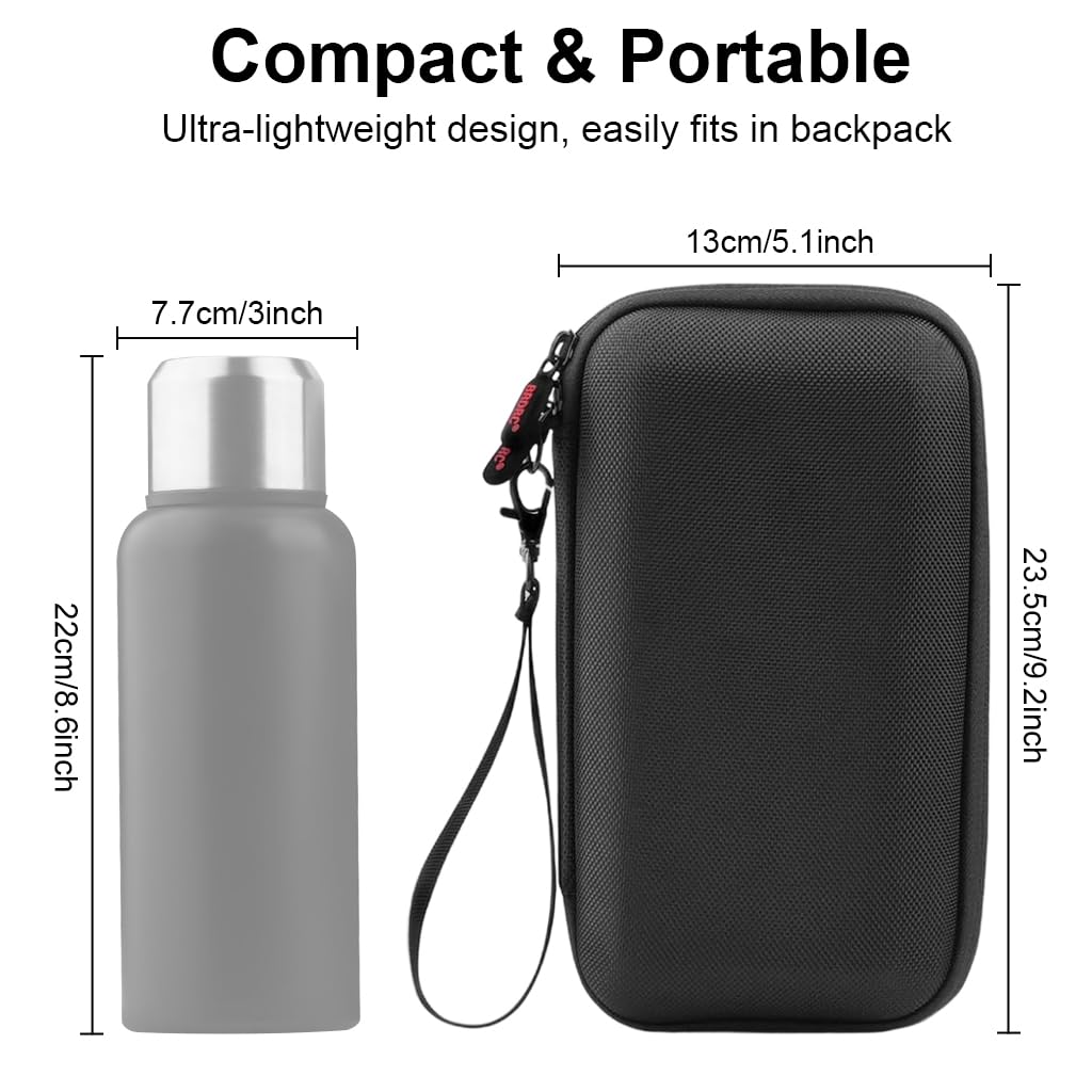ZORBES Osmo Pocket 3 Case for Travel with EVA Hard Shell and Soft Plush Lining | Portable Storage Bag