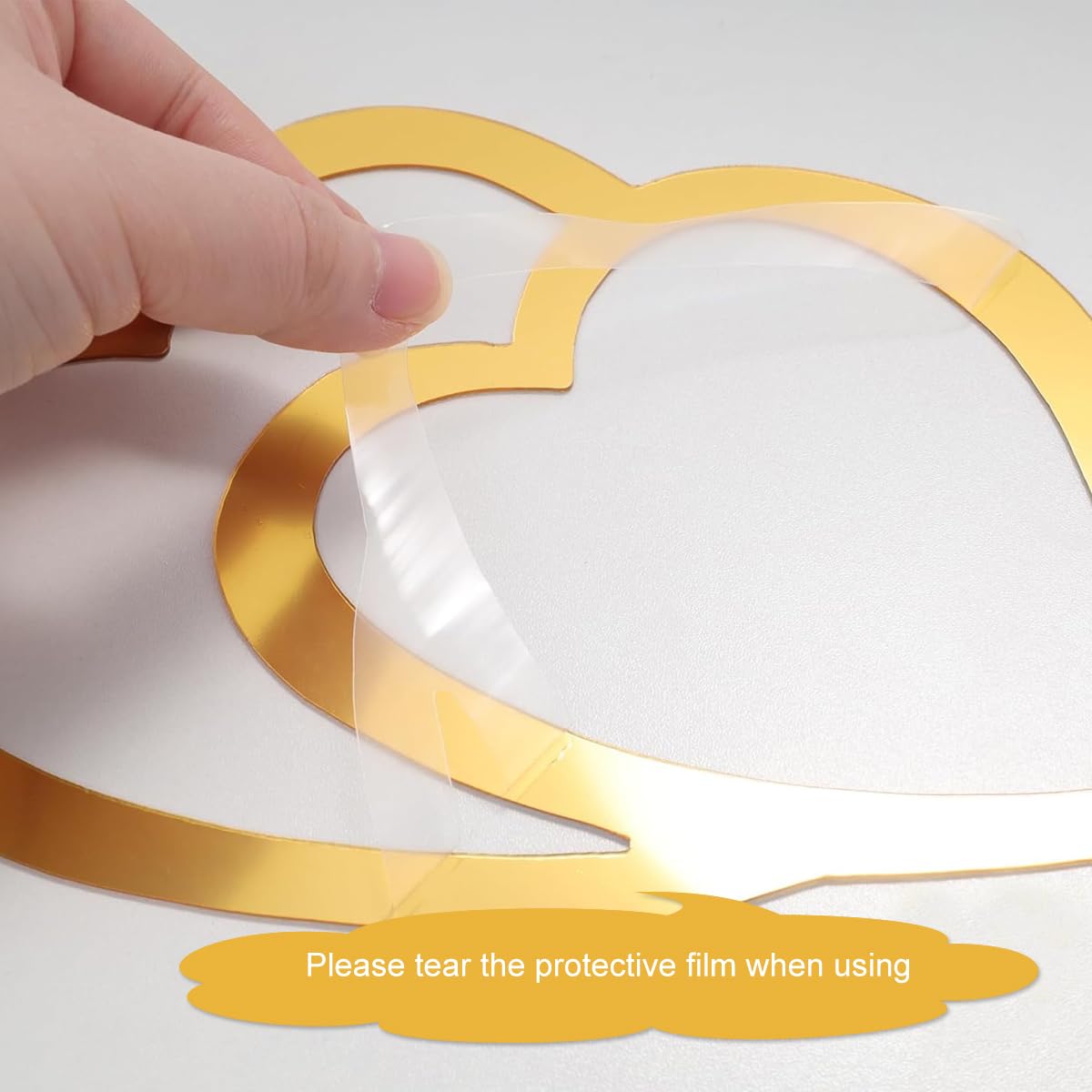 HASTHIP Love Flower Cake Toppers 12 Pcs for Birthday Cakes with Acrylic Hearts | Cute Decoration