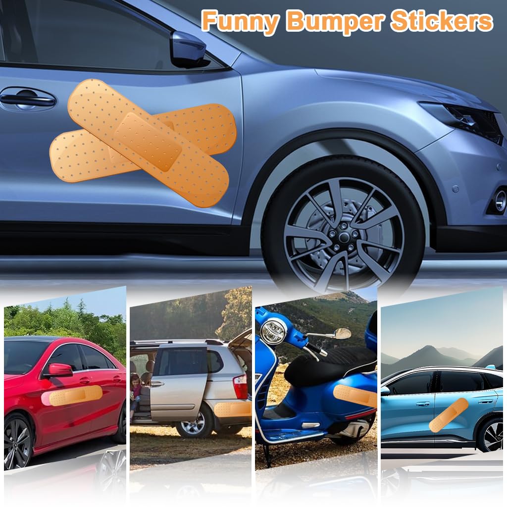 STHIRA Car Bandaid Sticker for Covering Scratches featuring 60x16cm PVC Self‑Adhesive Design