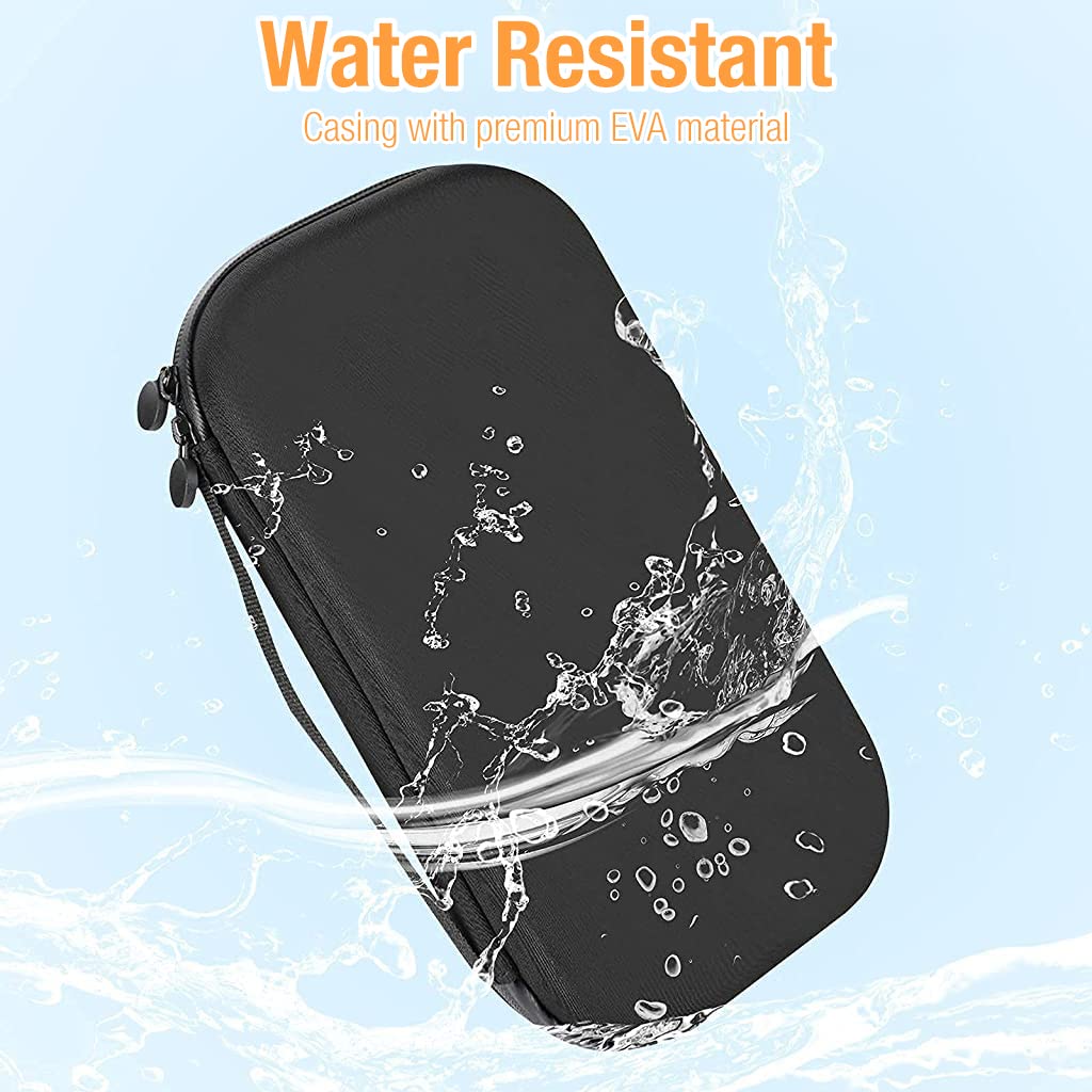 ZORBES Stethoscope Case 10.8×6×1.8 in for Travel with Mesh Bag and Portable Handle | EVA Storage Bag