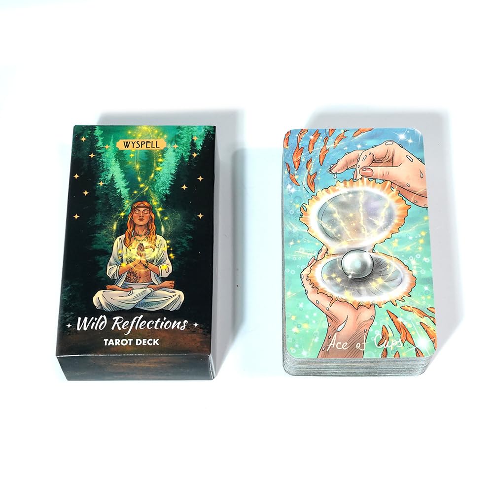 PATPAT Tarot Cards 78 Nature Inspired Deck for Beginners with Intuitive Guidance | Connect with Nature