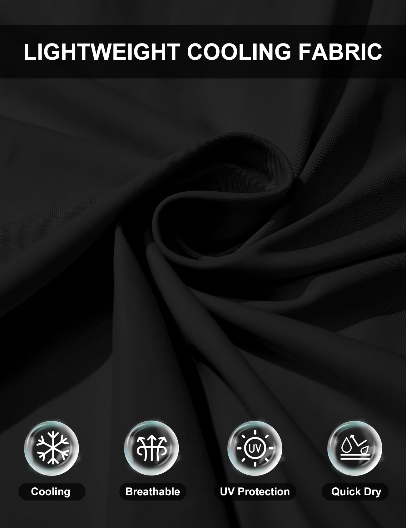 Venzina Women's UPF 50+ Athletic Jacket for Outdoor Hiking with Cooling Fabric and Ponytail Hood