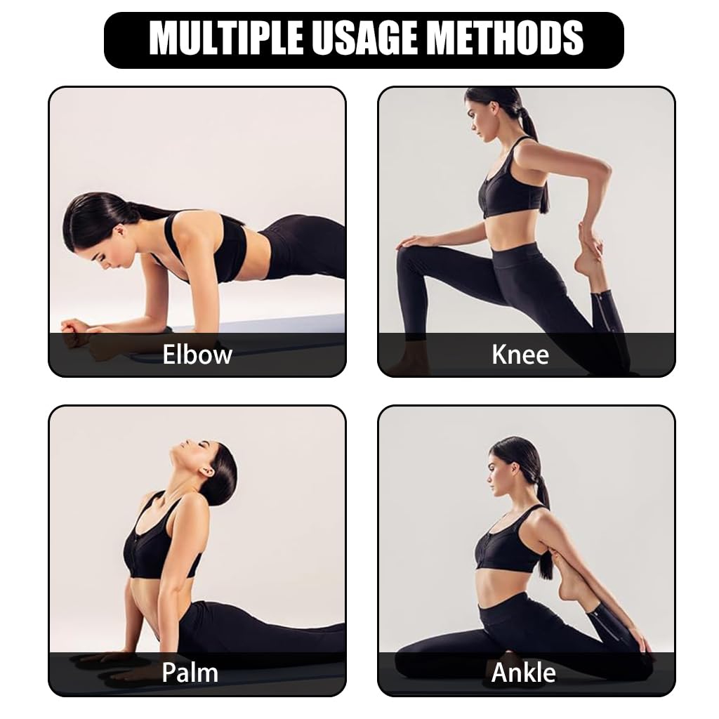 Proberos Yoga Knee Pad for Planks and Pilates featuring Non Slip EVA Material | 2pc Support