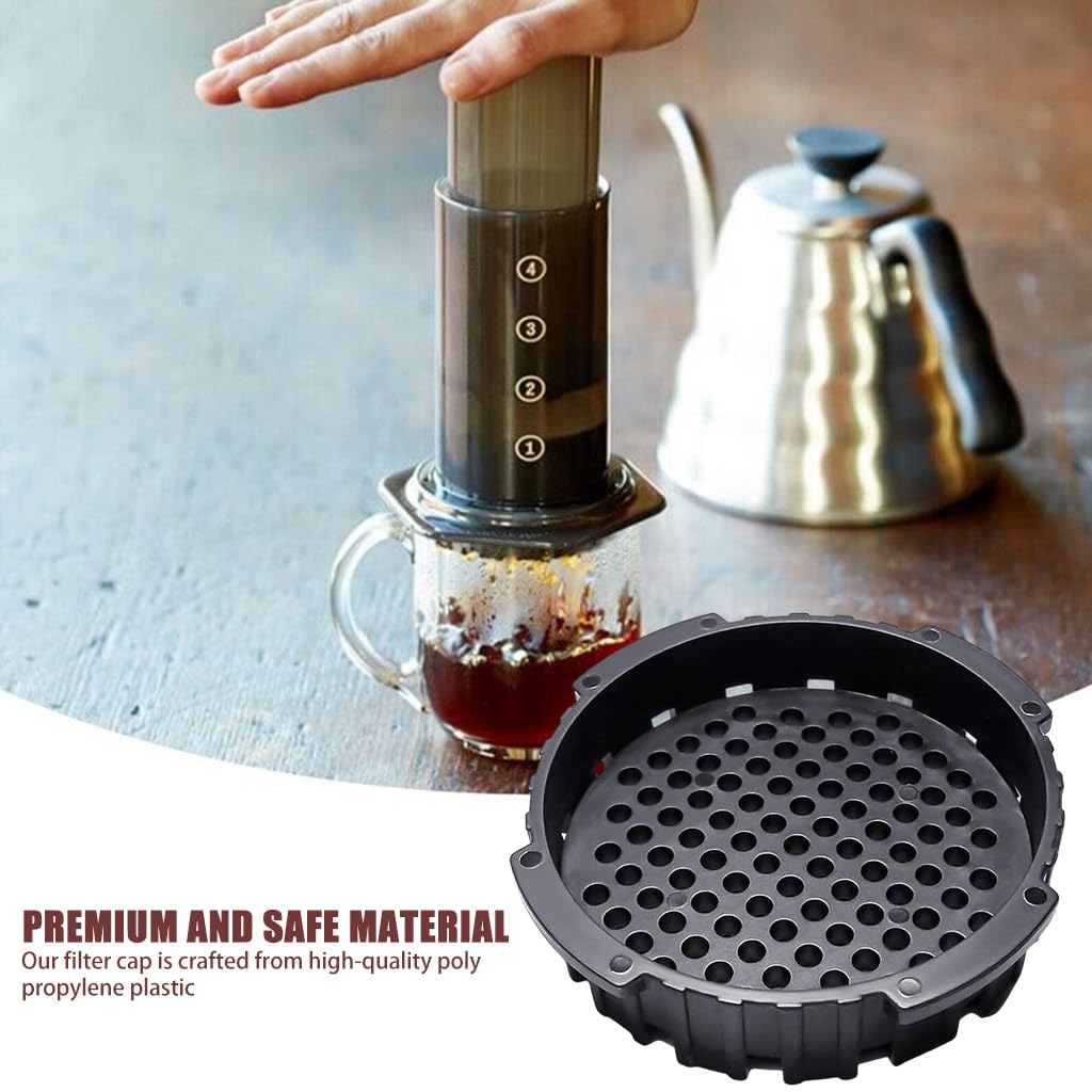 Supvox Coffee Filter Cap Replacement for Aero-Press Coffee Maker Universal Coffee Filter Cap Replacement for Aero-Press, 1Pcs