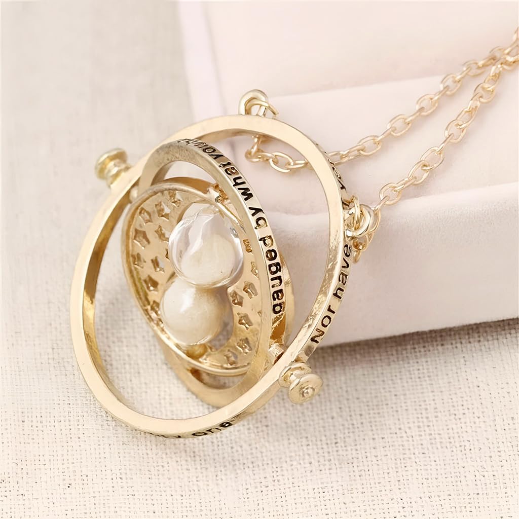 Zibuyu Rotating Time Conversion Necklace for Women featuring Symbolic Design and Elegance