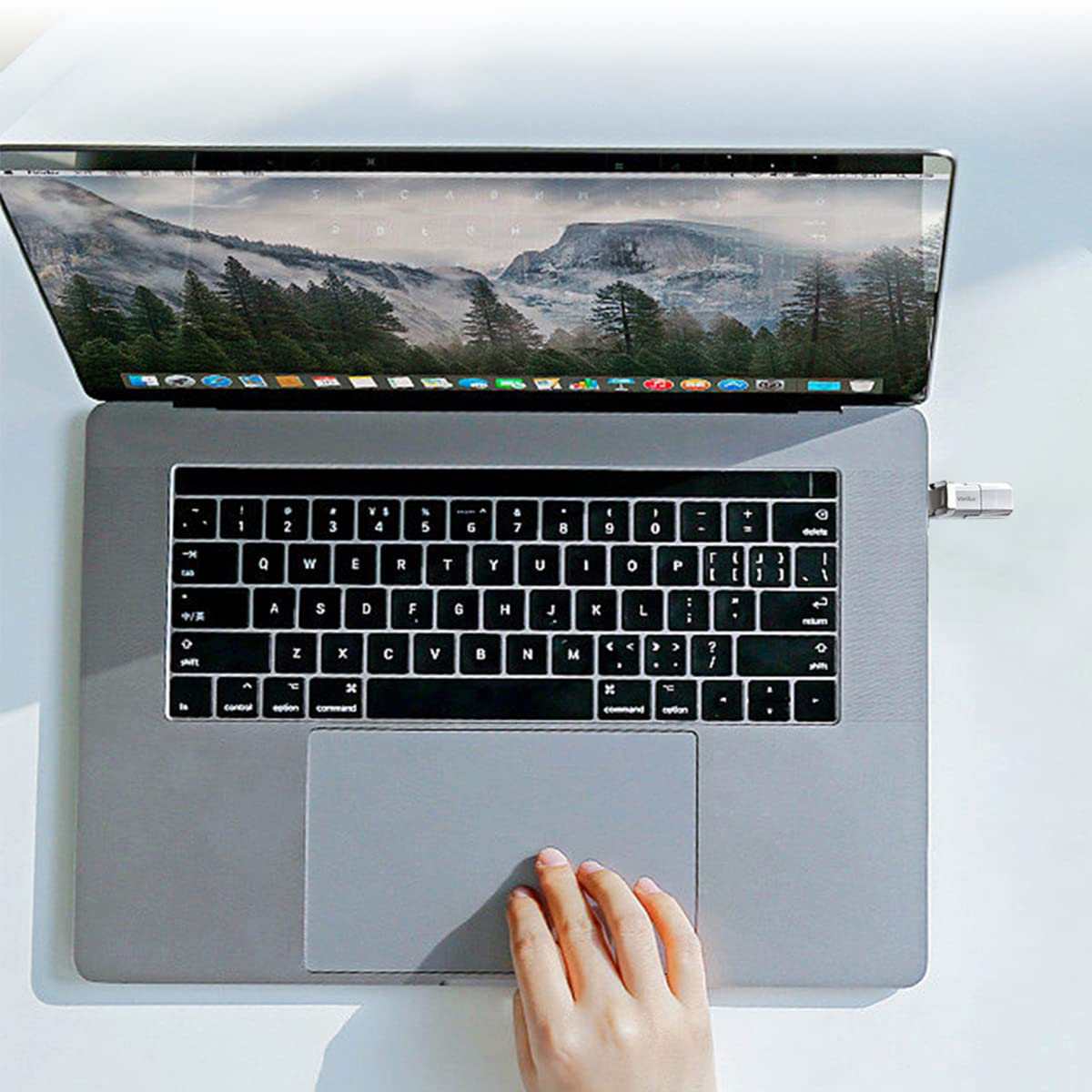 Verilux Pendrive 128GB 2 in 1 Flash Drive with USB 3.1 and Type C 500MB/s Speed for Laptop | Smartphone