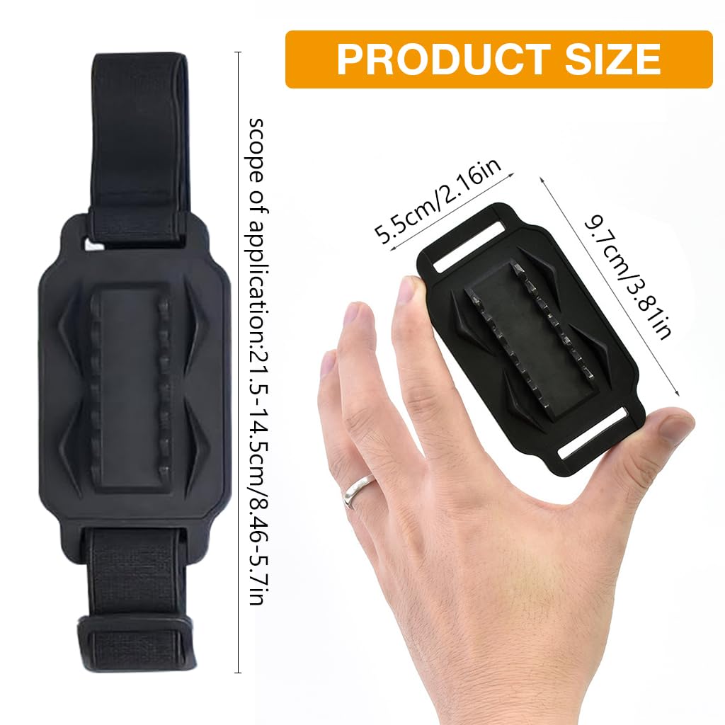 GUSTAVE Ice Cleats for Shoes and Boots with 14 Silicone Spikes featuring Rotatable Design | Ideal for Winter Walking and Hiking