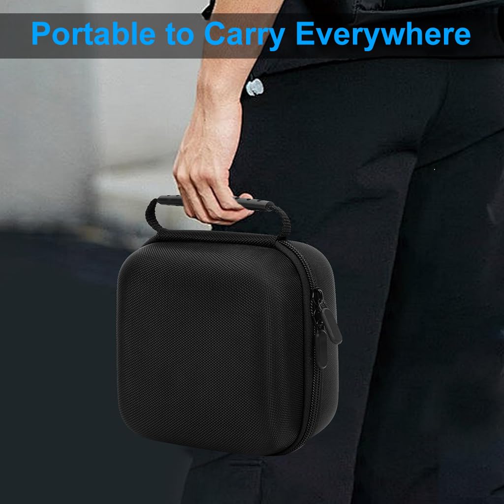 ZORBES Carrying Case for Mac Mini M4 with EVA Hard Shell Waterproof Design 16x16x9.5cm | Portable Handle