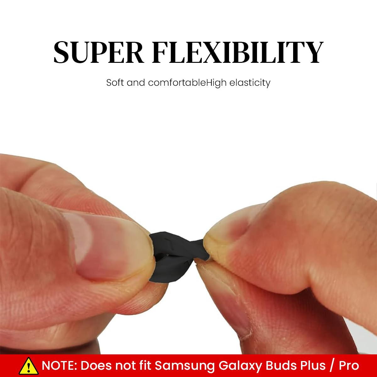 Verilux Earbud Tips for Galaxy Buds Live with Non Slip Leakproof Silicone Design | 6 Pairs