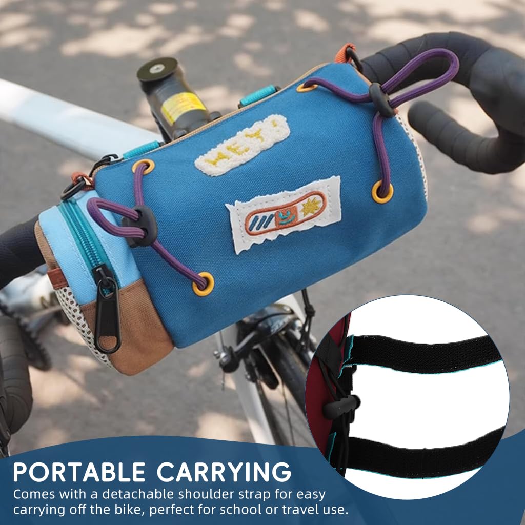 PROBEROS Cycle Frame Bag for Kids with 600D Polyester Waterproof Build | Easy Storage Access
