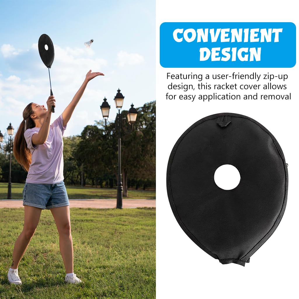 Proberos Badminton Racket Training Cover for Swing Practice featuring Zip Up Design | Protective Sleeve for Travel and Skill Development