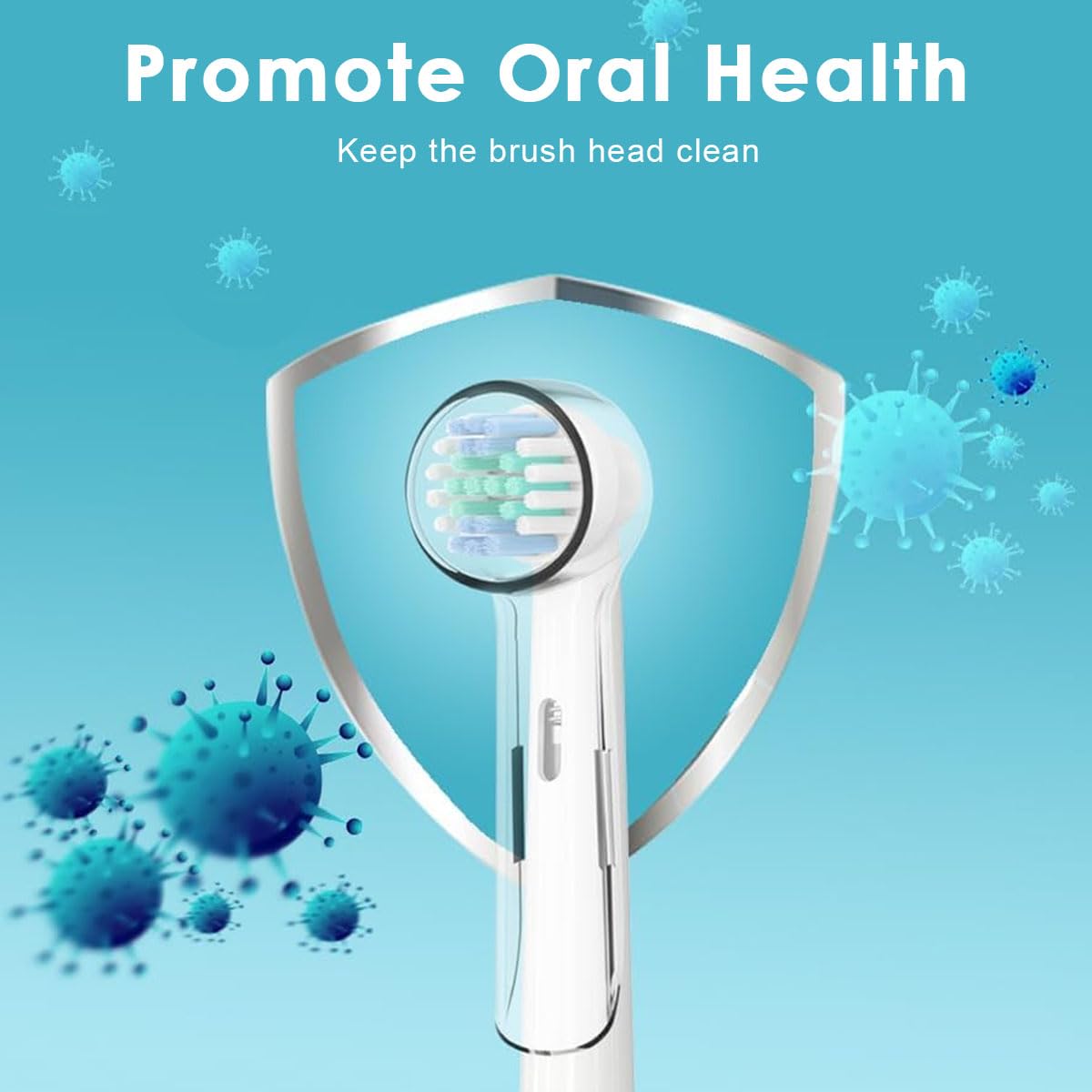 HANNEA Toothbrush Covers for Oral B iO and Pro 1000 | 8PCS Travel and Home Protection Caps