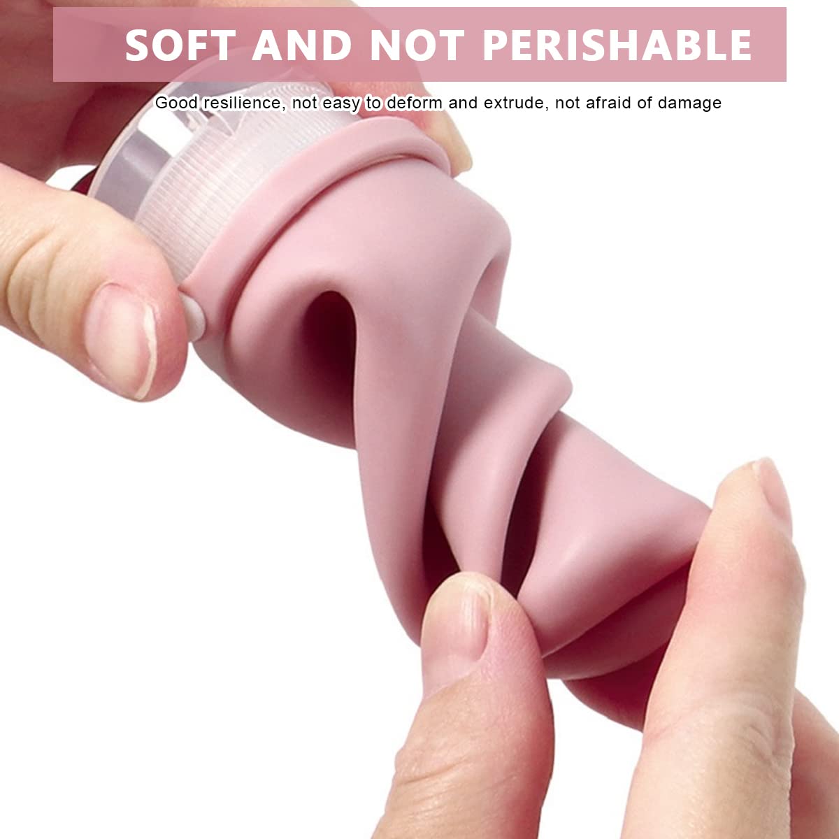 MAYCREATE Travel Toiletries Bottles Kit for Easy Packing featuring 9PCS 90ml Leakproof Silicone Containers | Refillable Dispensers for Shampoo and Lotion