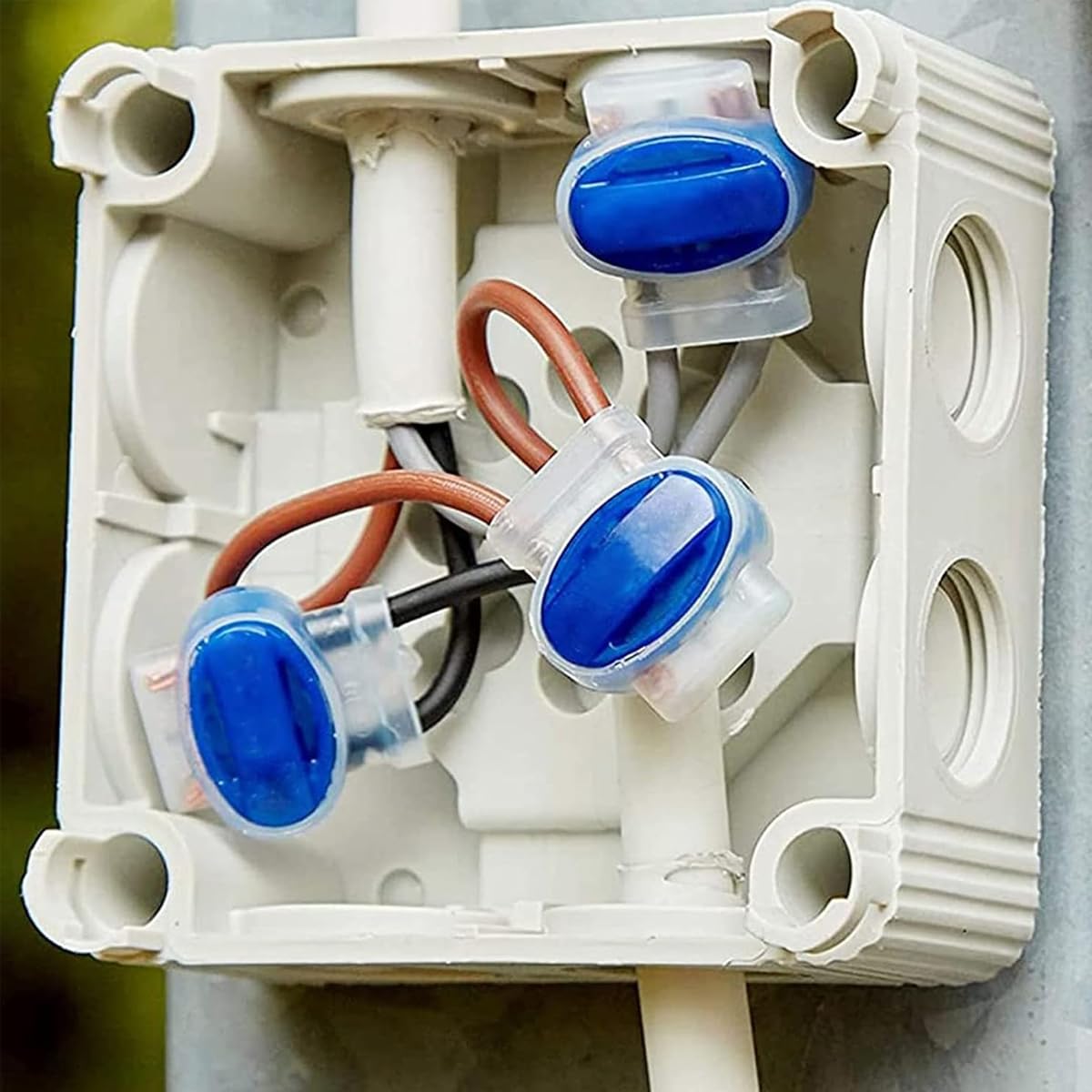 Serplex Wire Connectors for Robotic Lawn Mowers with T Bridge Lock System | 20Pcs 22 14 AWG Waterproof ABS