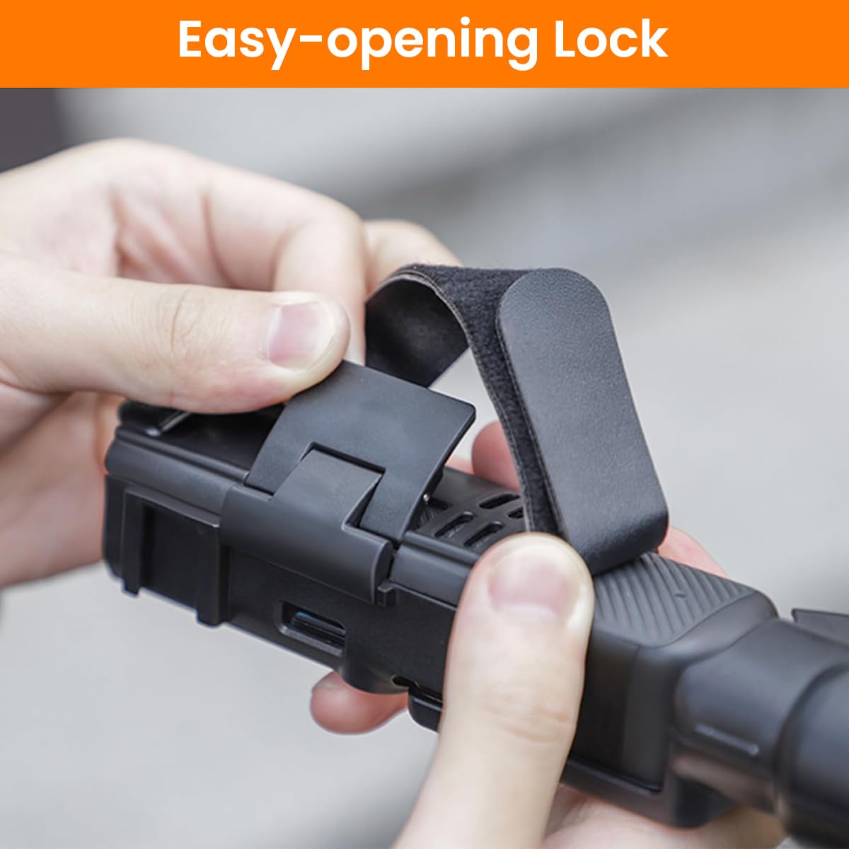 ZORBES Camera Expansion Handle Adapter Cover for DJI Osmo Pocket 3 with PU Leather Grip and Cold Shoe Slot | Protective Sleeve for Outdoor Filming