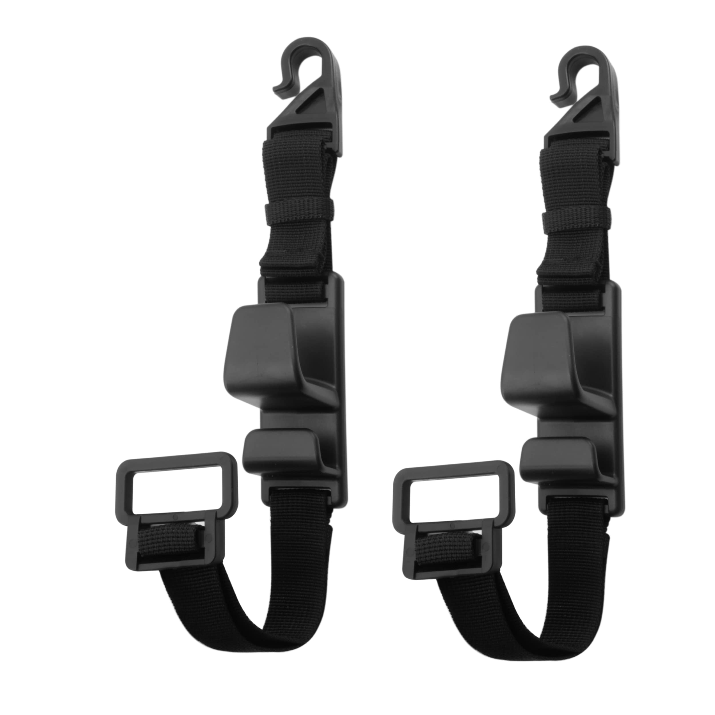 STHIRA® 2-Pack Headrest Hooks for Car Universal Interior Auto Vehicle Back Front Seat Hanger Holder Organizer for Handbags